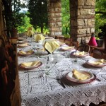 tavolata in campagna