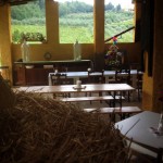 tavolata in fattoria
